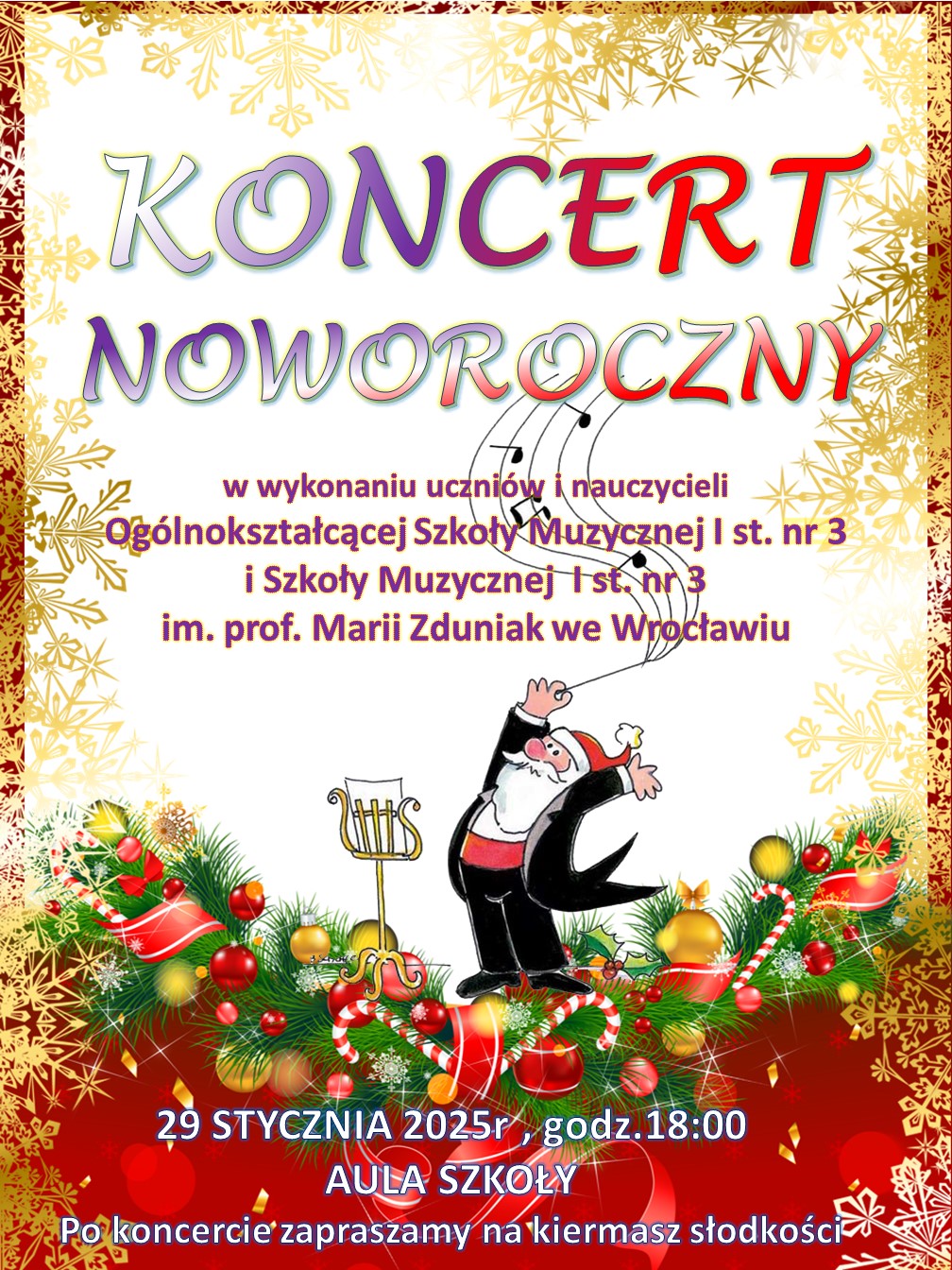 Koncert Noworoczny aula 2025r
