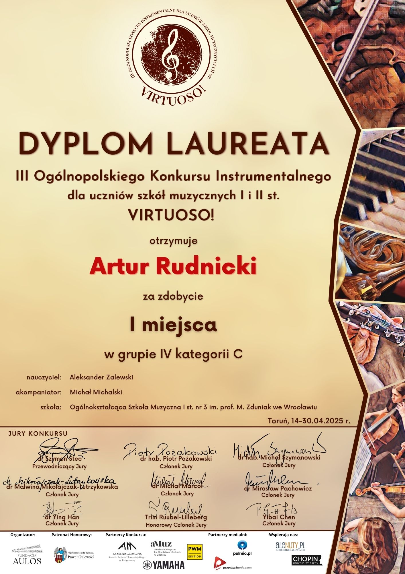 VIRTUOSO! TORUN 14 30.04.2025