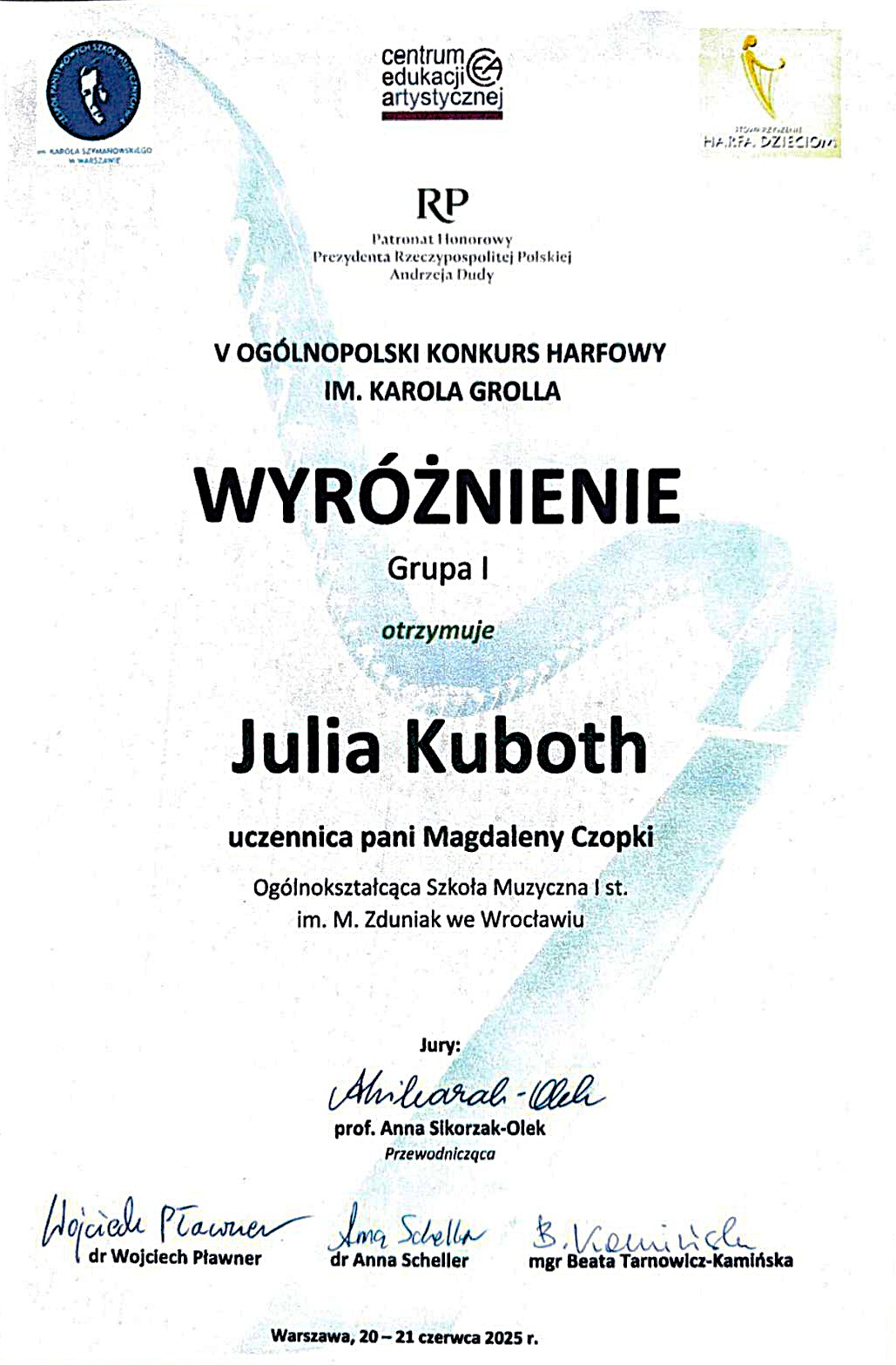 Julia Kuboth Groll 2025