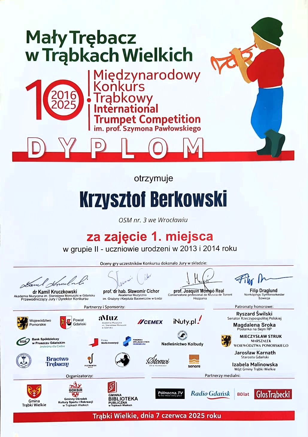 BERKOWSKI X Konkurs Maly Trebacz