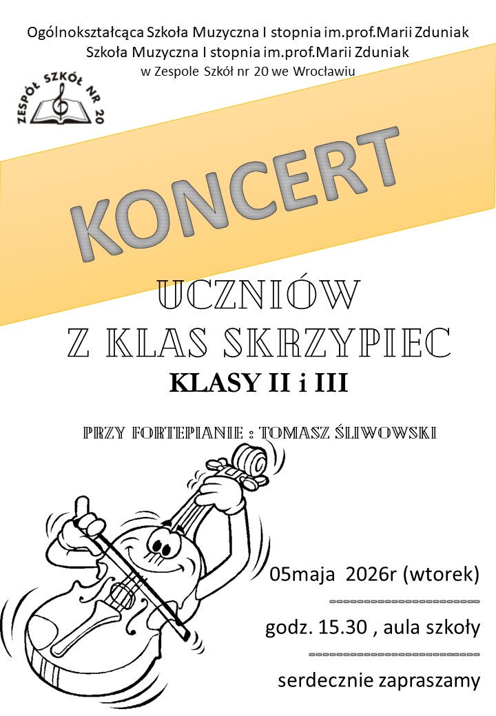 koncert uczniow kl2 3 05.2026