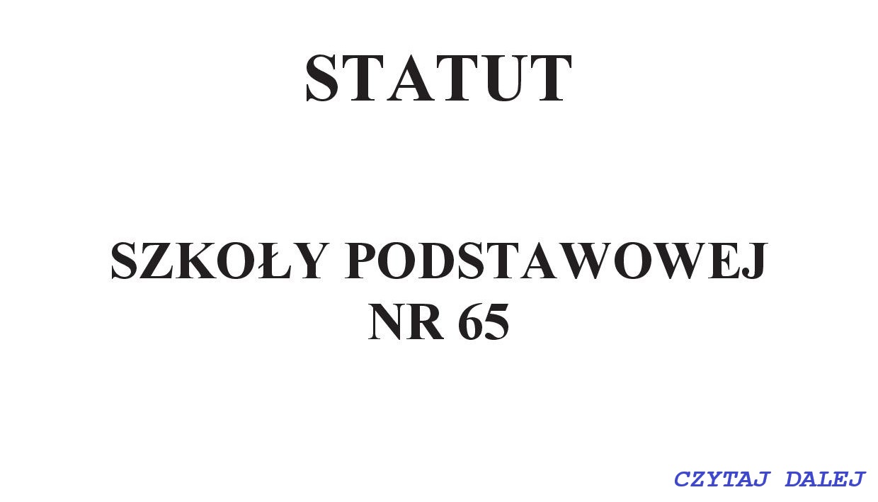 STATUT SP 65 11.09.2025